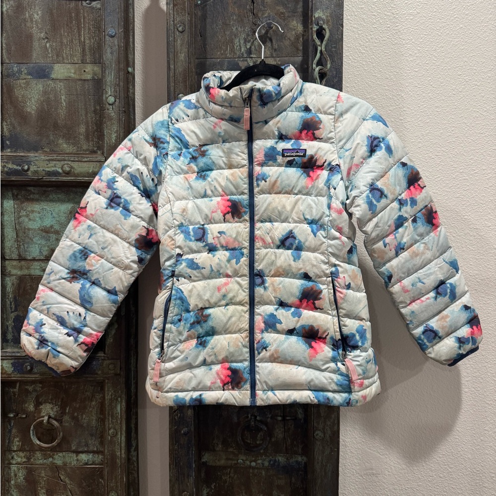 Patagonia Kids' Blue Puffer Jacket